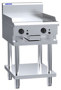 Luus CS-6P Griddle + Stand with Shelf
