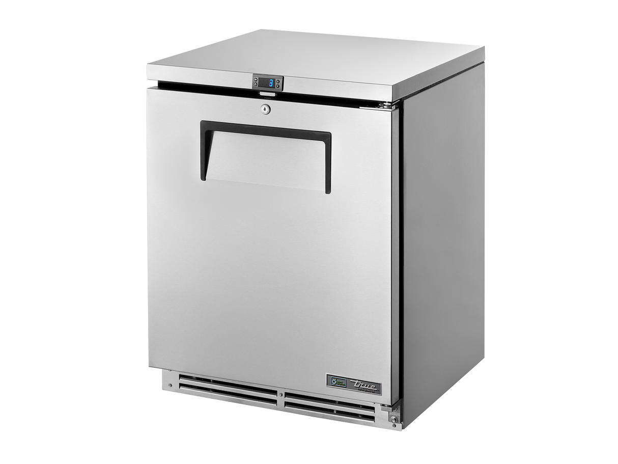 True Refrigeration Undercounter Foodservice Refrigerator, 1 Solid Swing Door-TUC-24-HC