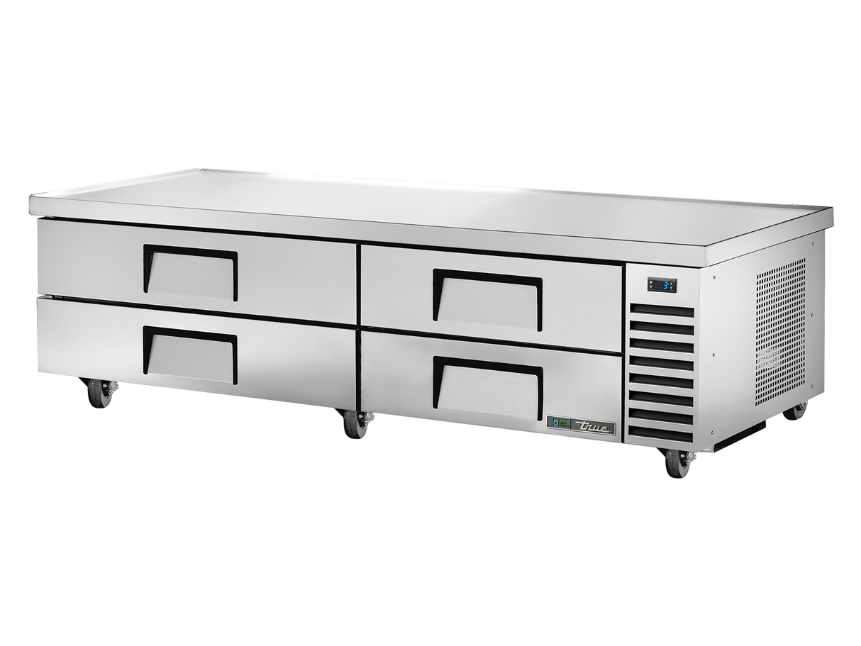 True Refrigeration Under-Equipment Refrigerator 4 Drawers Extended top - TRCB-82-84-HC