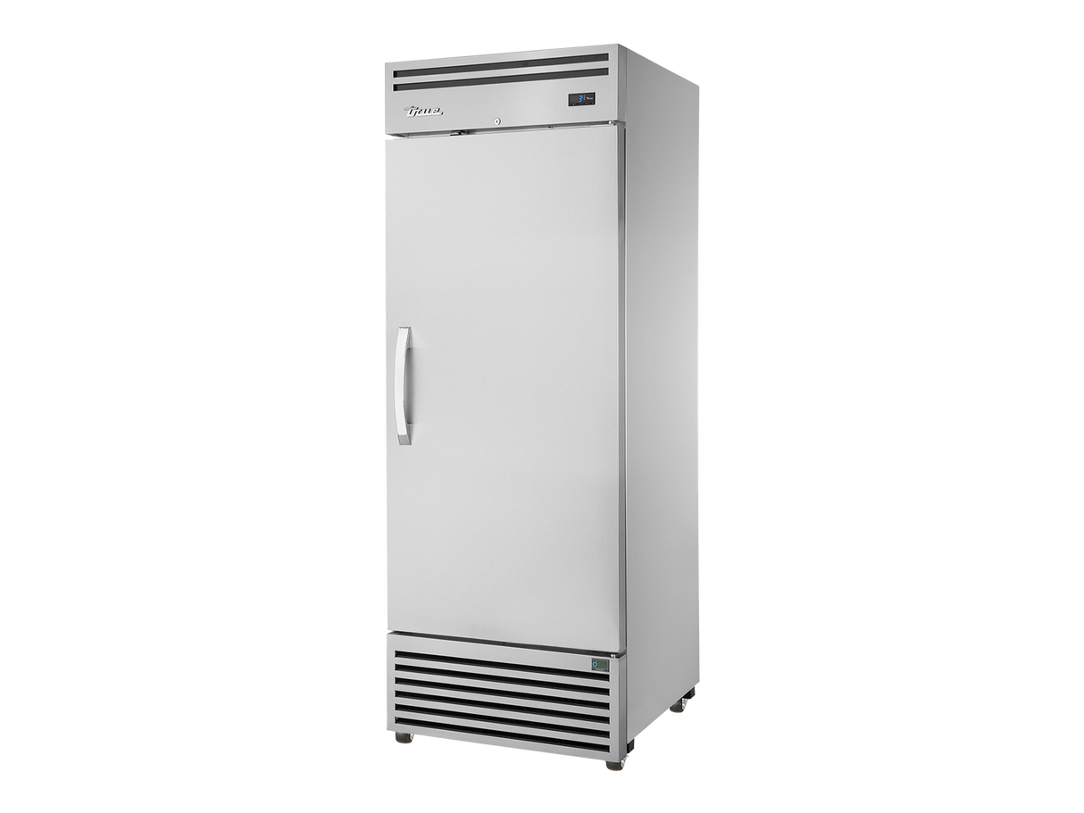 True Refrigeration 2/1 GN Upright Foodservice Refrigerator 1 Full Solid Swing Door - TGN-1R-1S