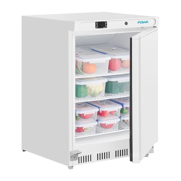 Polar C-Series Under Counter Fridge White 150Ltr PC001-A