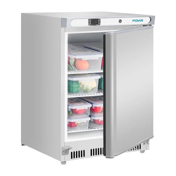 Polar C-Series Under Counter Fridge Stainles Steel 150Ltr PC002-A