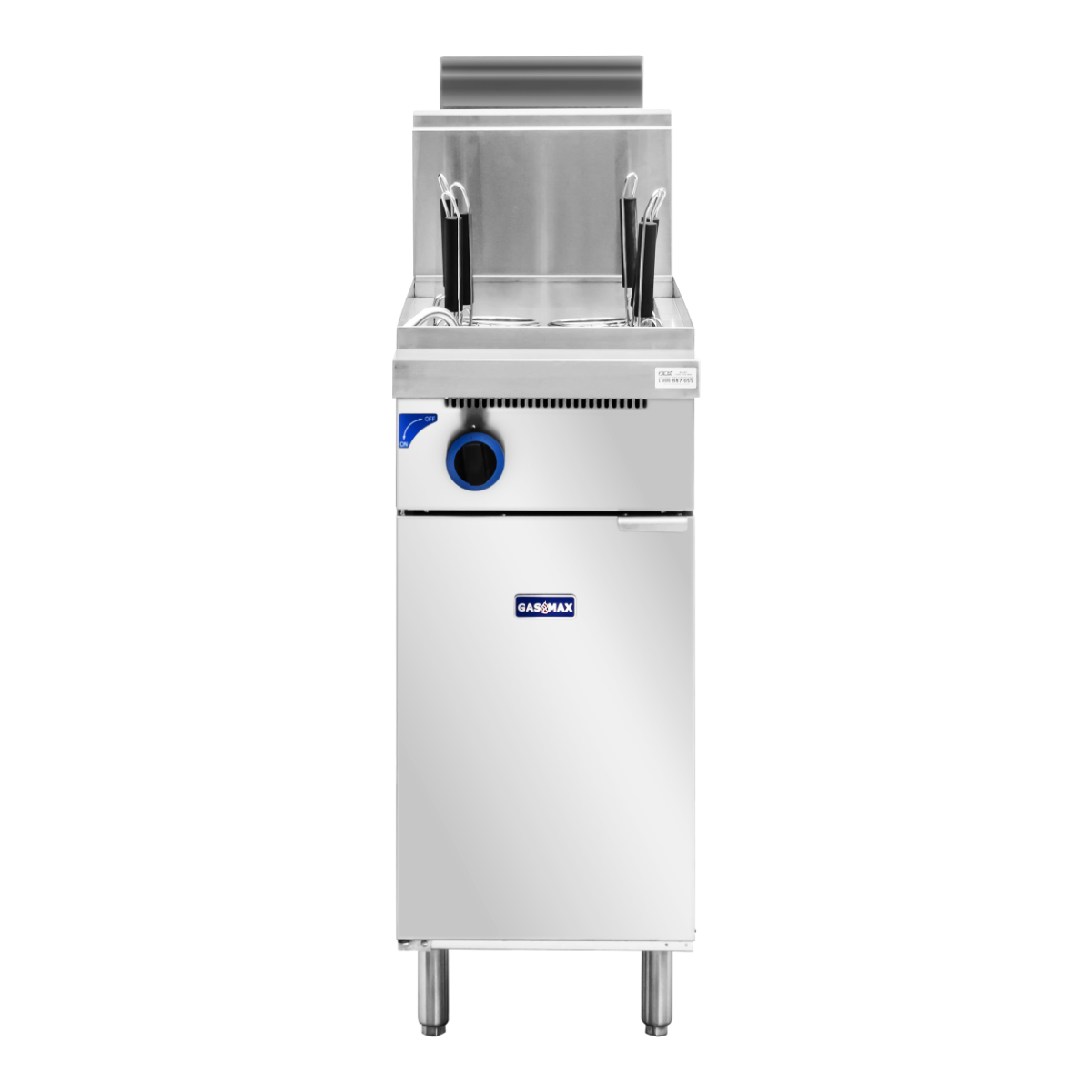 Gasmax V Pan Natural Gas 6 Baskets Pasta and Noodle Cooker PC150-6