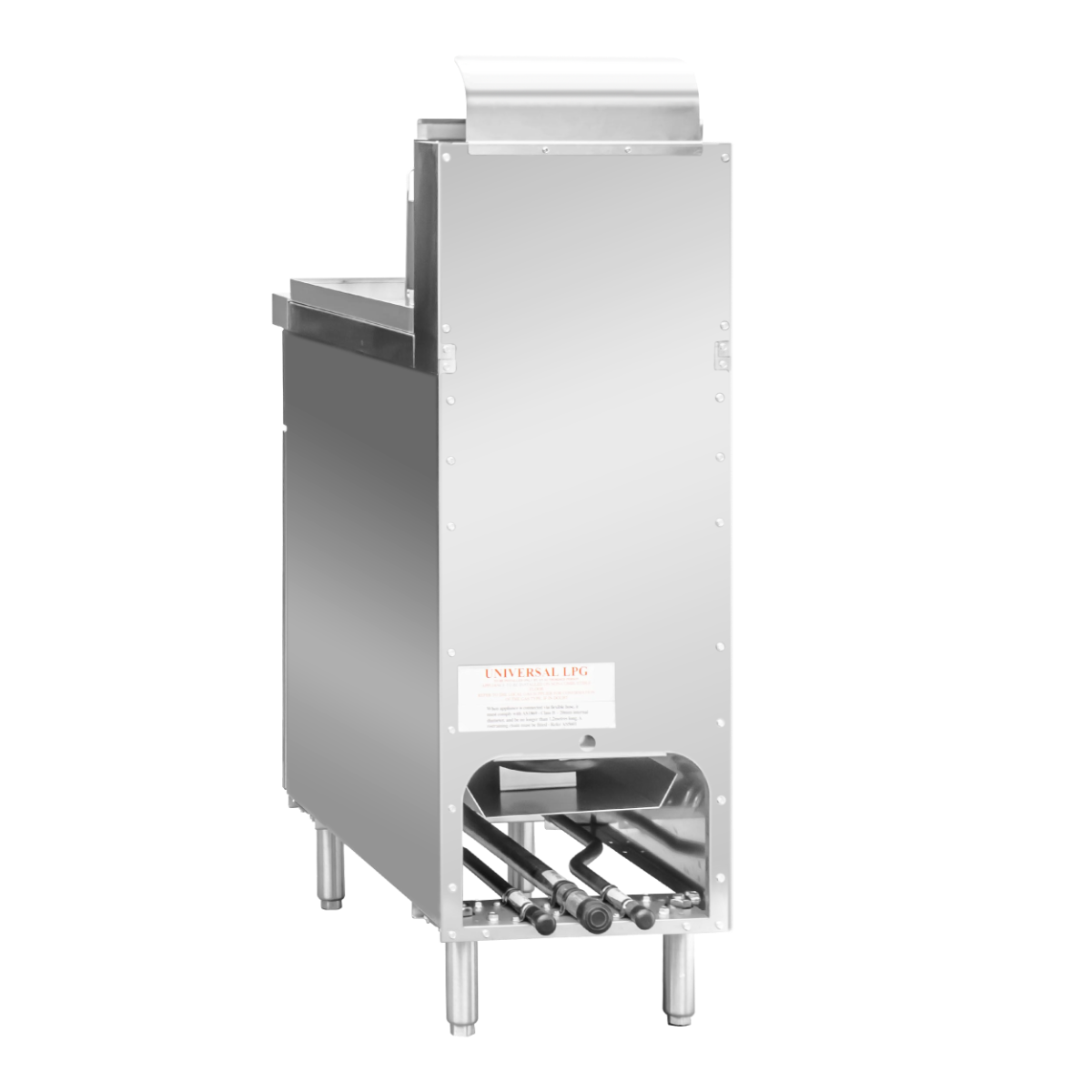 Gasmax V Pan Natural Gas 6 Baskets Pasta and Noodle Cooker PC150-6