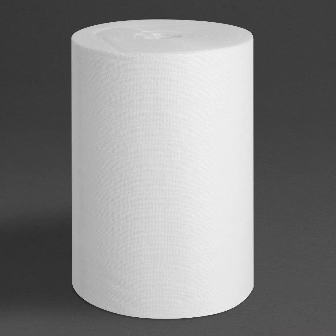 Jantex Green Natural Cleaning Cloth - White (Box 200) HT496 - Whisk Hospitality - HT496