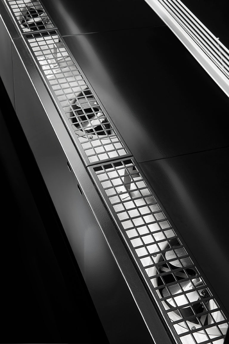 Tecondom Stromboli Supermarket Remote Display with Night Blind TDST90 - CA - 250B - Whisk Hospitality - TDST90-CA-250B