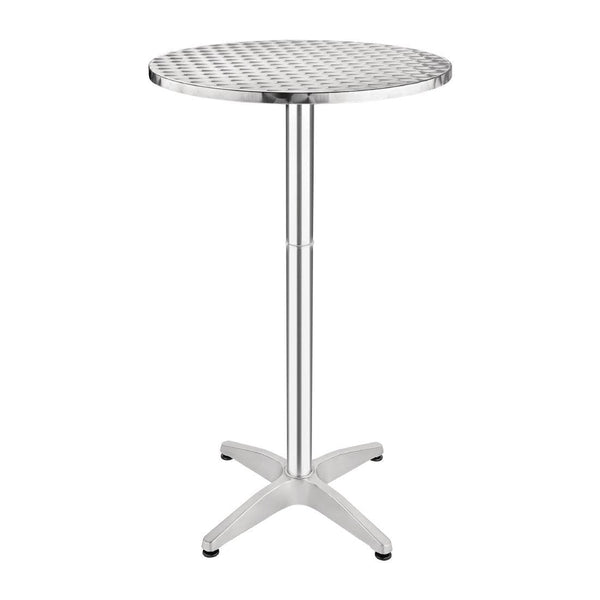 Bolero Poseur Table St/St - 60cm dia U502 - Whisk Hospitality - U502