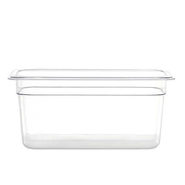 Gastronorme Pan - PolyCarbonate - 1/3 - Clear / 150mm - Whisk Hospitality - 398743