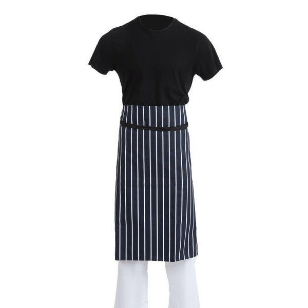 Whites Butchers Stripe Apron - 760x920mm 30x36" A647 - Whisk Hospitality - A647