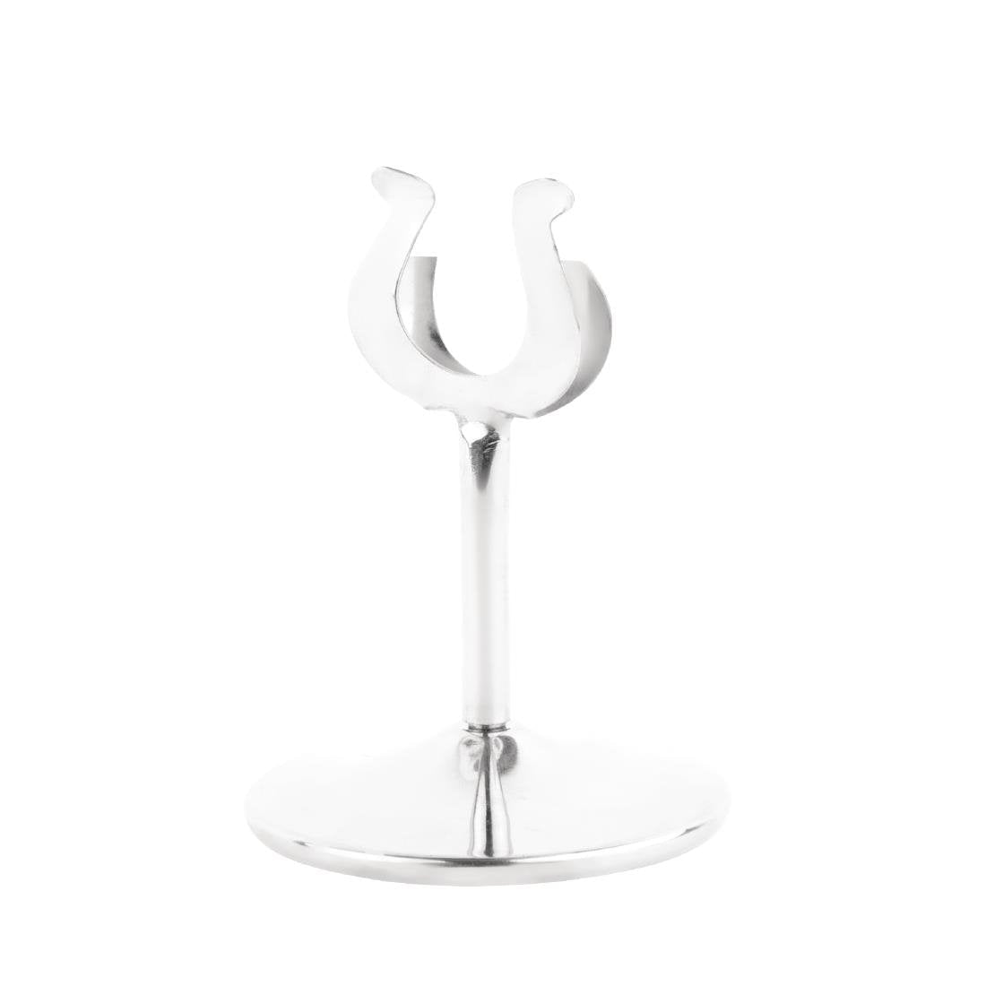 Olympia Table Number Stand St/St - 100mm 4" P342 - Whisk Hospitality - P342
