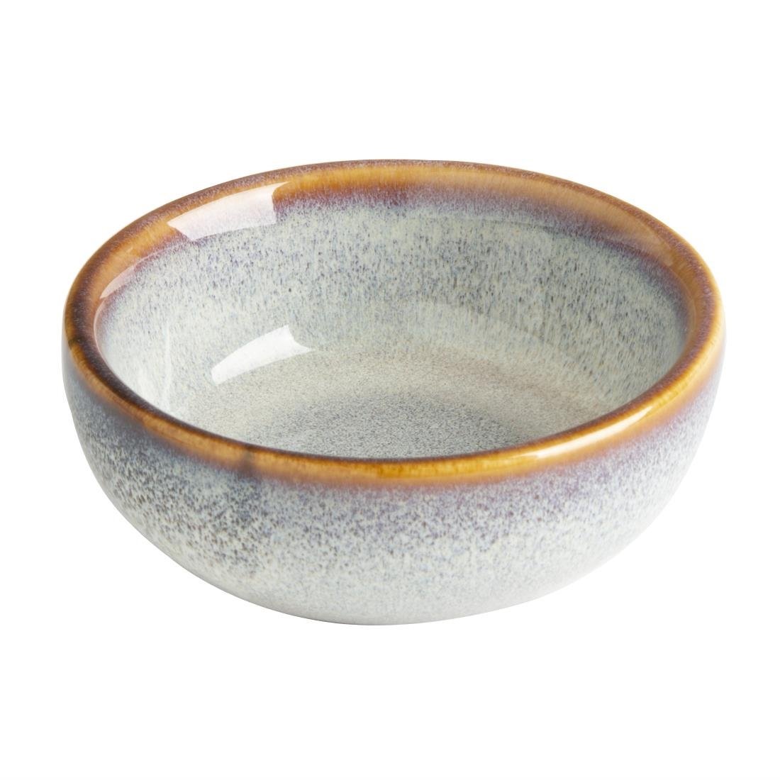Olympia Drift Grey Plain Dipping Dish - 78mm (Box 8) FU193 - Whisk Hospitality - FU193