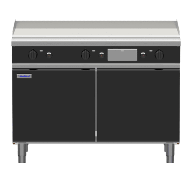 Waldorf Bold Gplb8120G Cd 1200Mm Gas Griddle Low Back Version Cabinet Base - Whisk Hospitality - GPLB8120G-CD