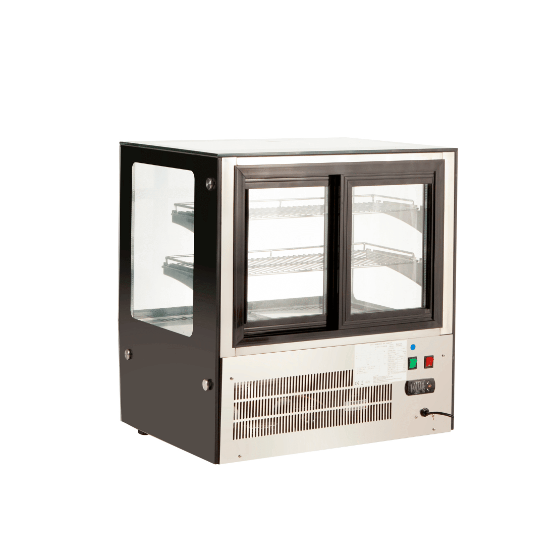 Bonvue counter top square glass cold food display - GN - 660RT - Whisk Hospitality - GN-660RT