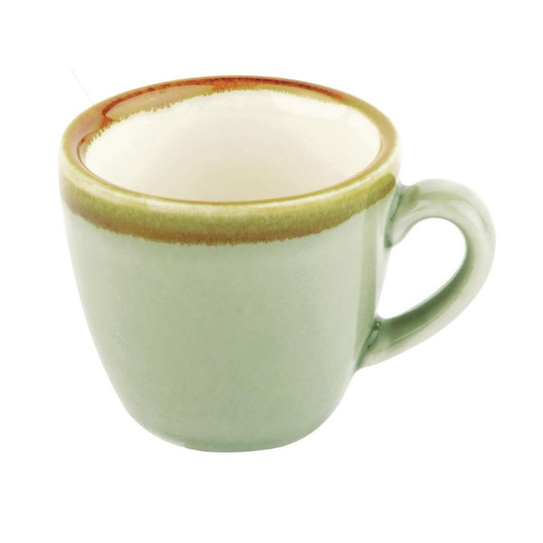 Olympia Kiln Moss Espresso Cup - 85ml 3oz (Box 6) GP476 - Whisk Hospitality - GP476