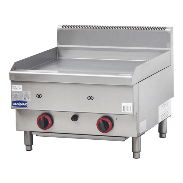 GASMAX Benchtop 2 Bunner Griddle 600mm - JUS-TRG60E - Whisk Hospitality - JUS-TRG60E