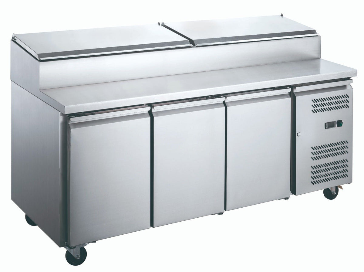 FED - X S/S Three Door Sandwich Counter - XSS7C18S3V - Whisk Hospitality - XSS7C18S3V
