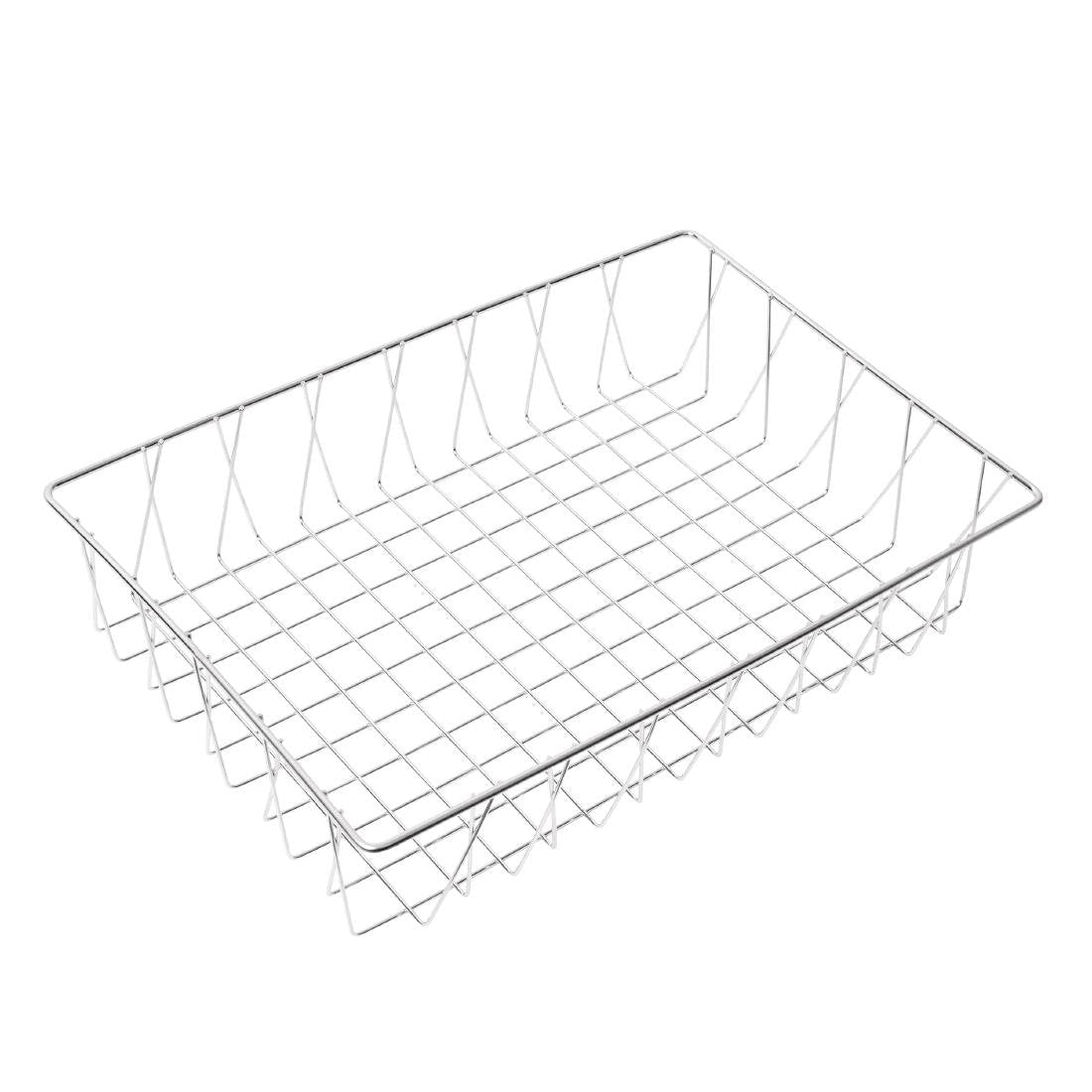 Olympia St/St Wire Display Basket - 450x300x100mm GM223 - Whisk Hospitality - GM223