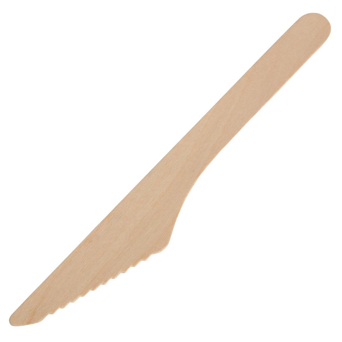 Fiesta Compostable Wooden Knife (Pack 100) CD902 - Whisk Hospitality - CD902