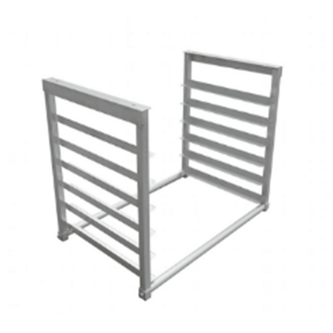 Modular System Table Mounted Pan Rack STMSPRS - 6 - Whisk Hospitality - STMSPRS-6