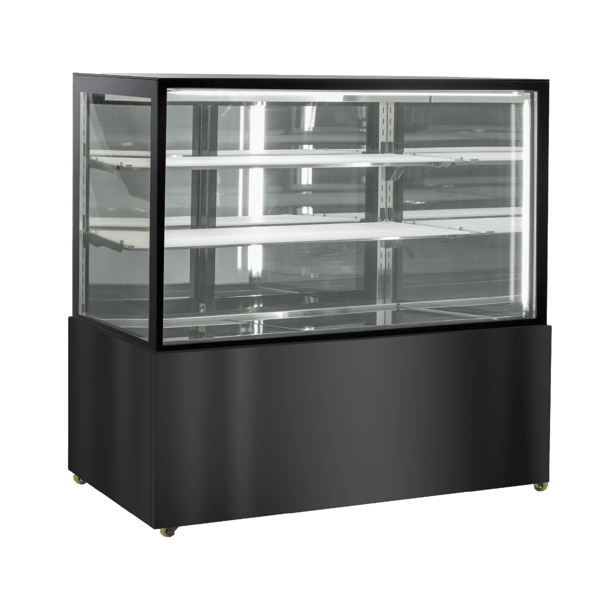 CDM212 Three Tiers Cake Display Refrigerators – Mirror Display - Whisk Hospitality - CDM212