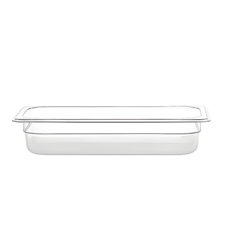 Gastronorme Pan - PolyCarbonate - 1/3 - Clear / 65mm - Whisk Hospitality - 398745