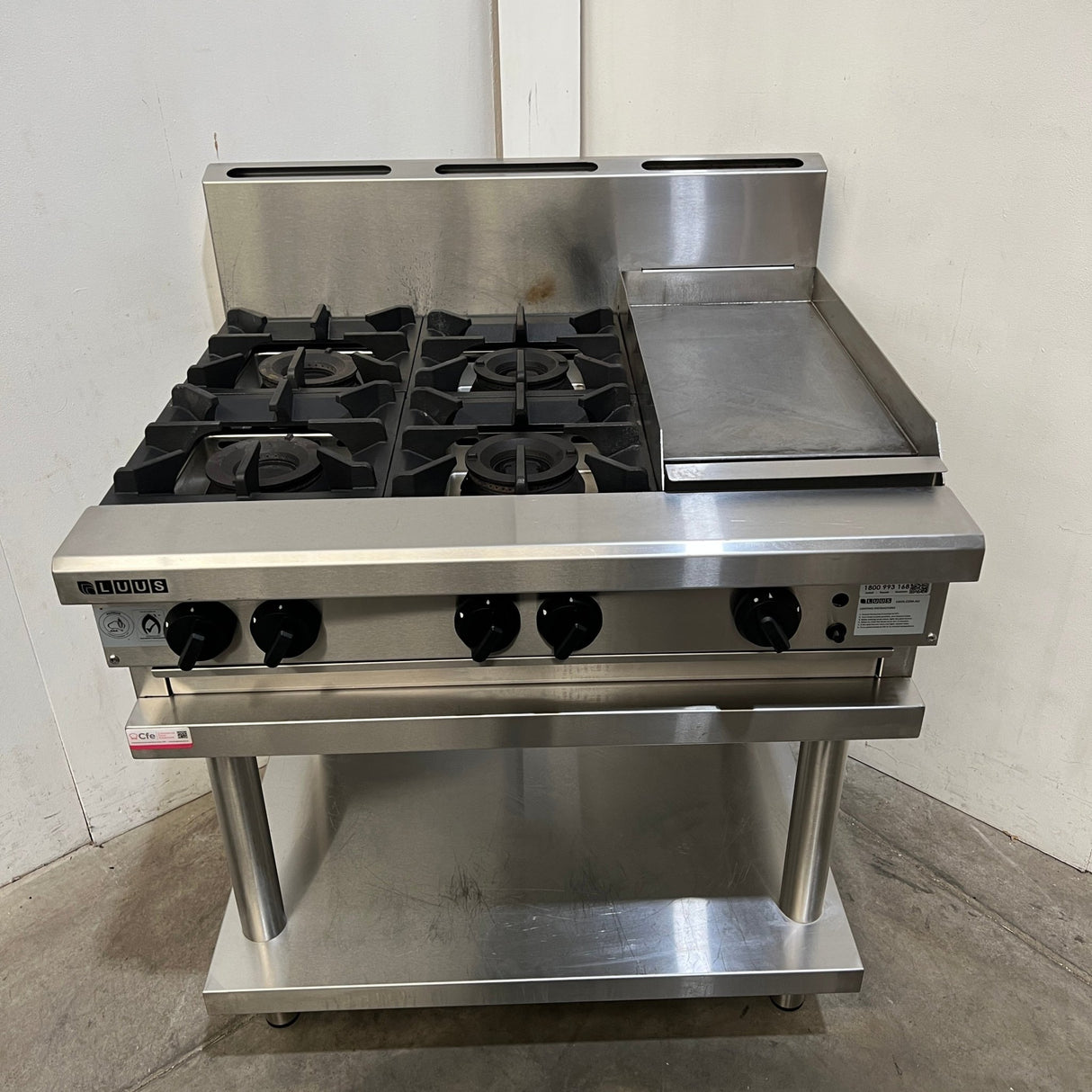 Luus CS - 4B3P Cooktop - Whisk Hospitality - 861496