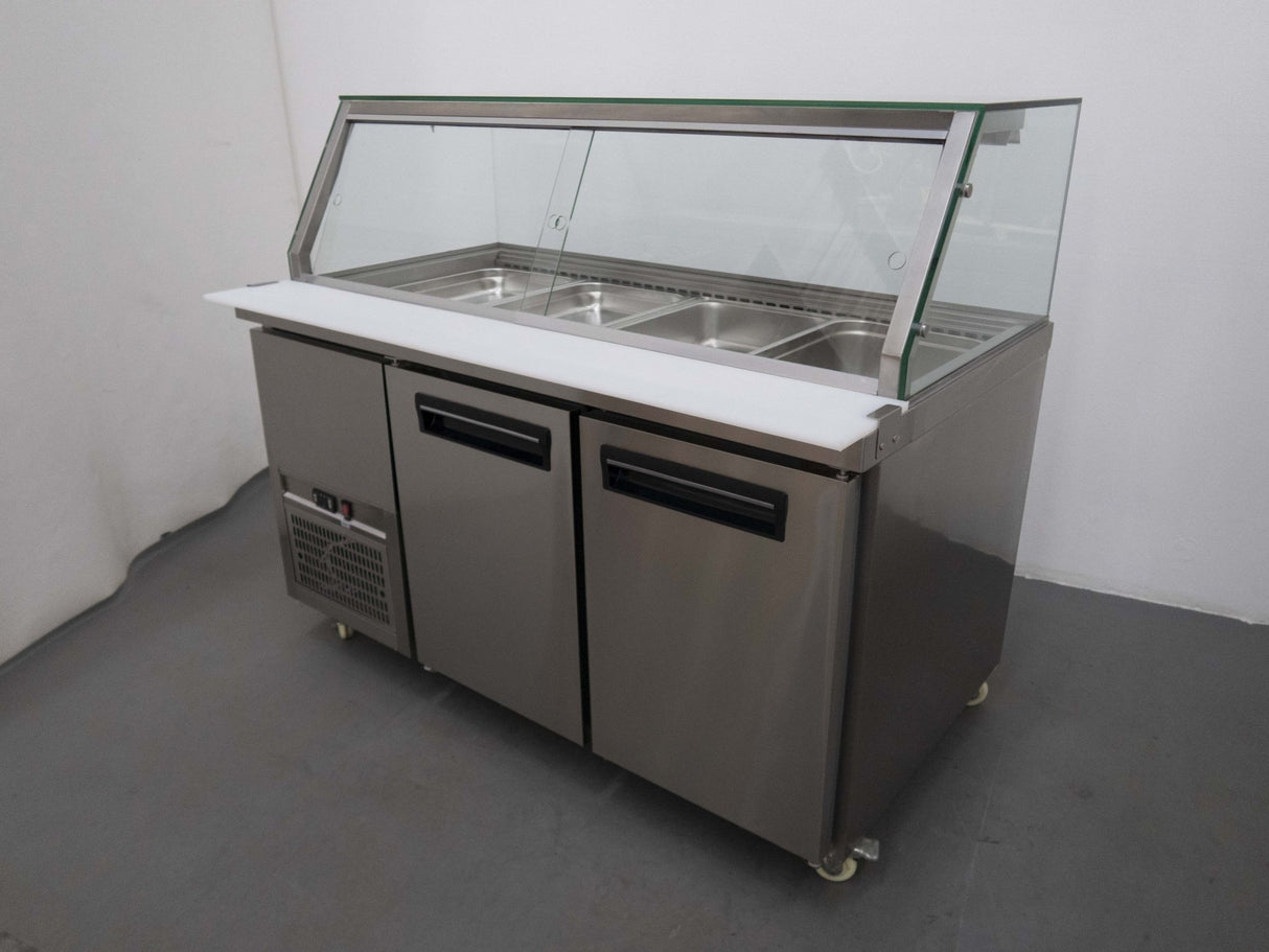 FED PG150FA - YG Sandwich Prep Fridge - Whisk Hospitality - 829222