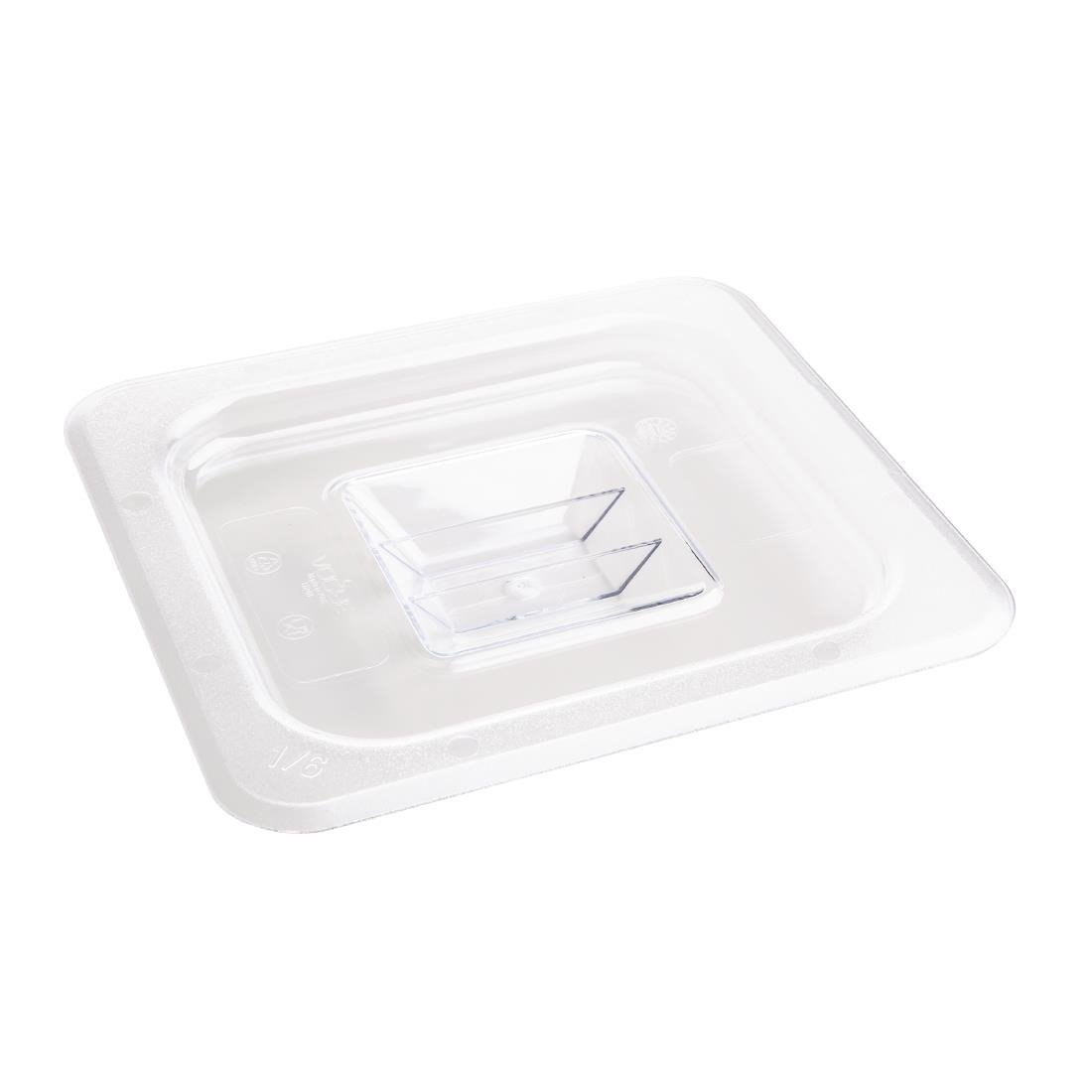 Vogue Clear Polycarbonate Lid - GN 1/6 U248 - Whisk Hospitality - U248