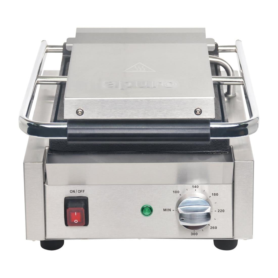 Apuro Bistro Contact Grill - Ribbed/Ribbed DY993 - A - Whisk Hospitality - DY993-A