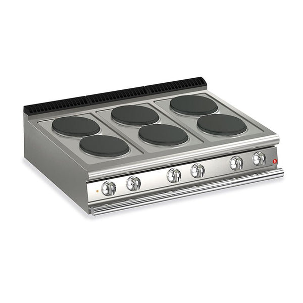 BARON 6 Burner Electric Cook Top - Whisk Hospitality - Q70PC/E120