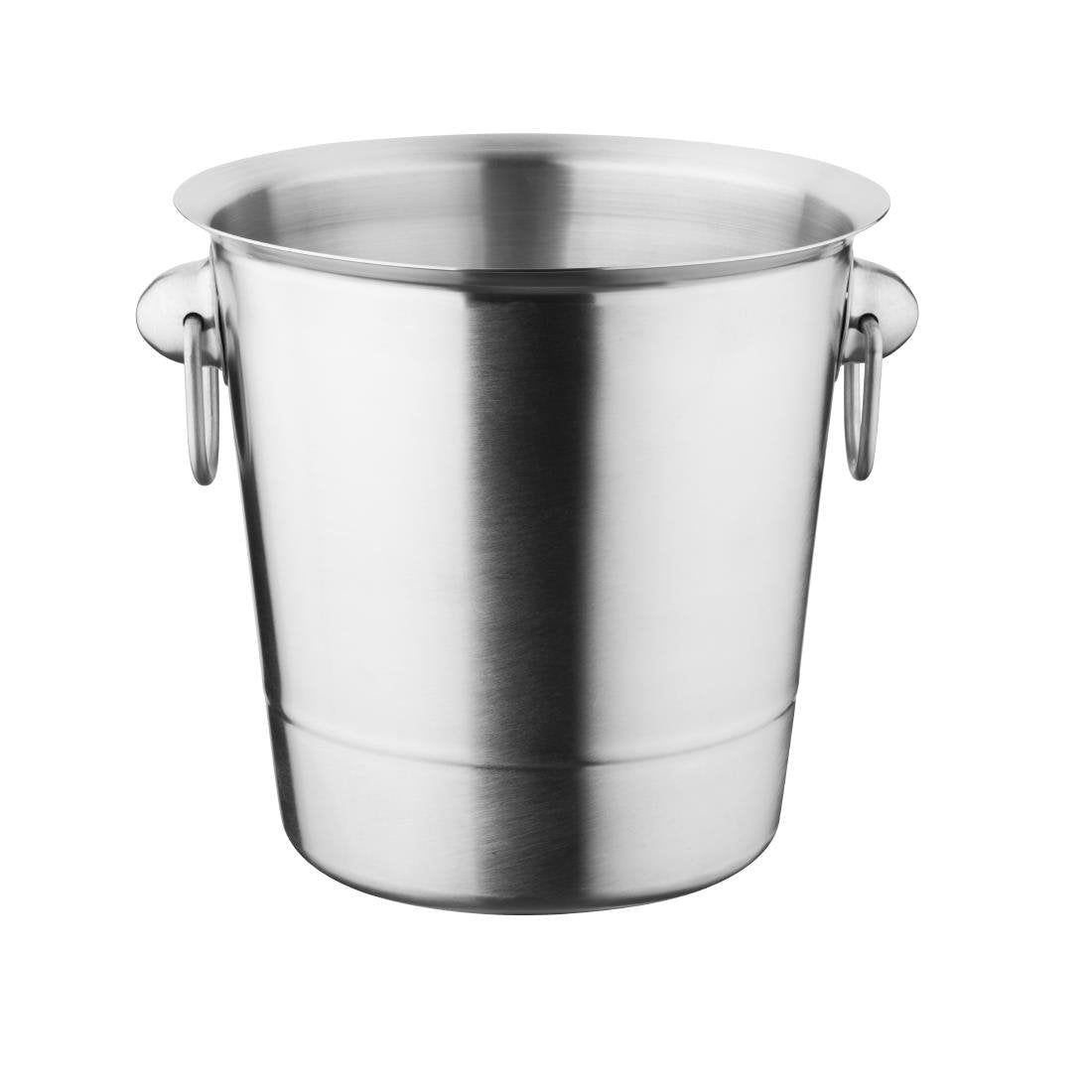 Olympia Wine Bucket Brushed St/St - 8pint K406 - Whisk Hospitality - K406