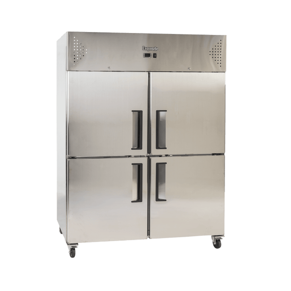 Exquisite Two Split Solid Doors Upright Fridge 1476L - GSC1412H - Whisk Hospitality - GSC1412H
