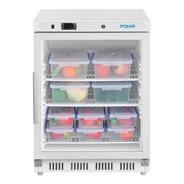 Polar C - Series Under Counter Display Fridge White - 150Ltr CZ785 - A - Whisk Hospitality - CZ785-A