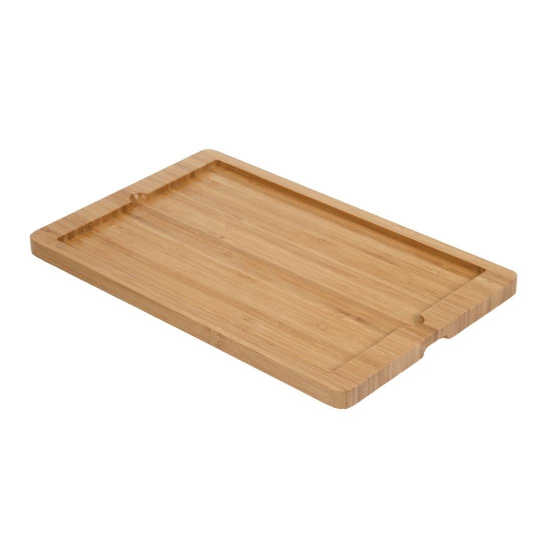 Olympia Wooden Tray for CM063 Slate Platter 330x210x15mm CM061 - Whisk Hospitality - CM061