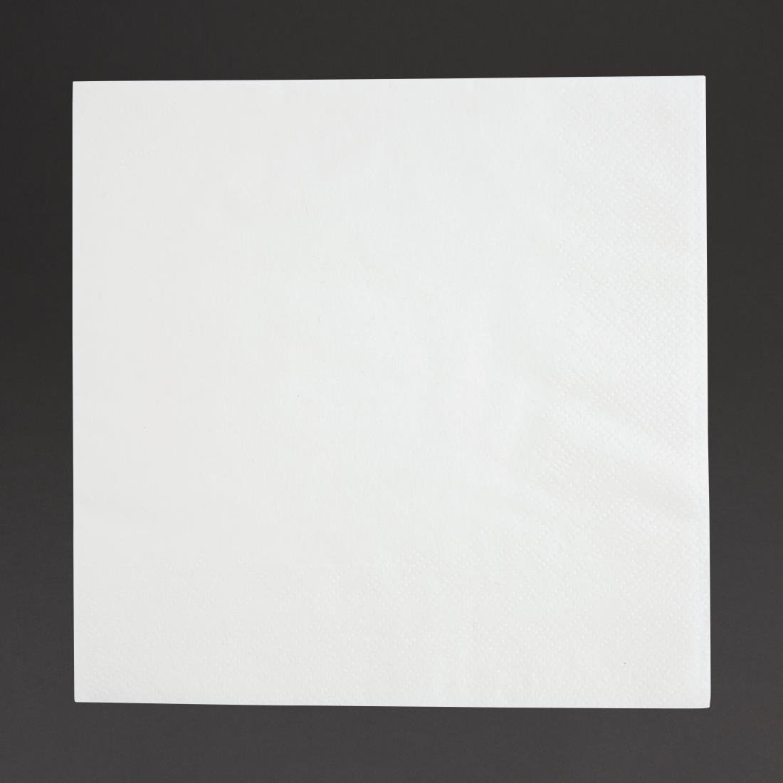 Fiesta Recyclable 30cm 1 ply 4 Fold White Lunch Napkin (Pack 5000) FE212 - Whisk Hospitality - FE212