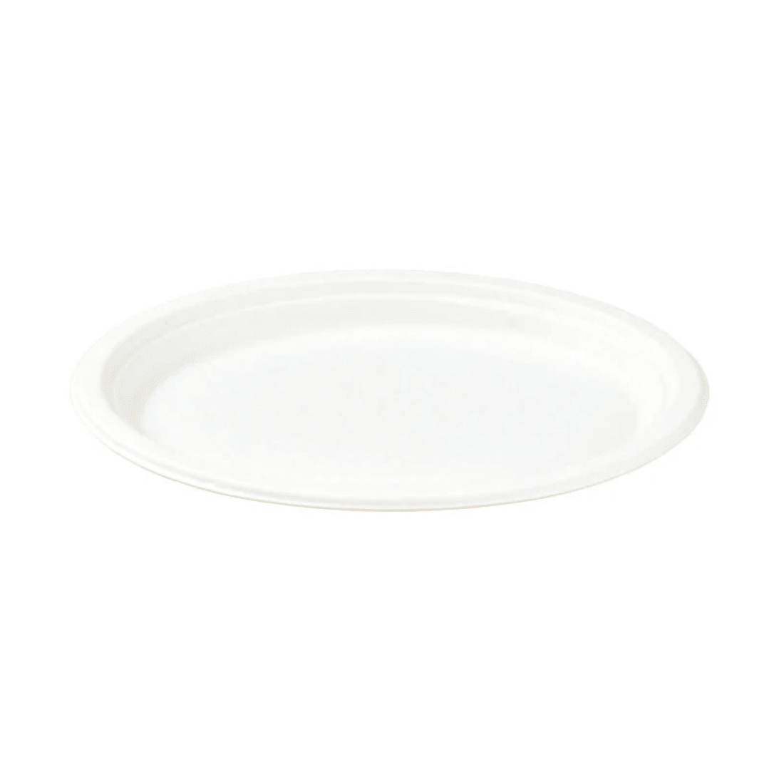 PakMax 10" Sugarcane 3-Compartment Round Plate PL-R10-3 - Whisk Hospitality - PL-R10-3