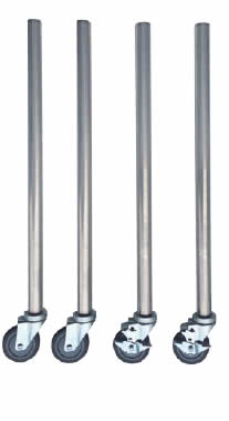 Mixrite LEG WITH CASTERS (EACH) SSLC4 - Whisk Hospitality - LEG WITH CASTER