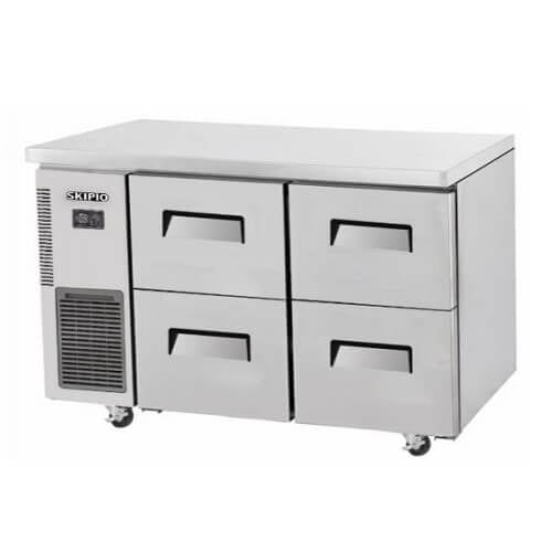 Skipio SUR12 - 2D - 4 Undercounter Drawer Fridge 280 Ltr - Whisk Hospitality - SUR12-2D-4