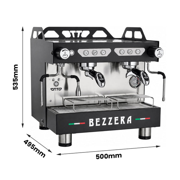 Bezzera Otto DE Auto-Foamer Espresso Machine - BZOTTOCDEAF2B - Whisk Hospitality - BZOTTOCDEAF2B