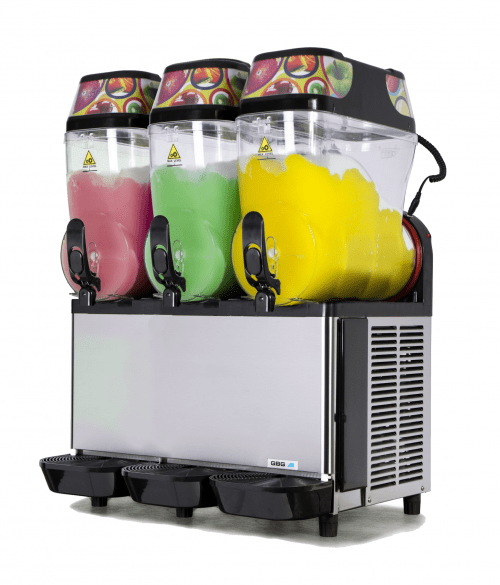 GBG Triple Bowl Granita Machine (3 × 12 L) - GRANITIME3 - Whisk Hospitality - GRANITIME3