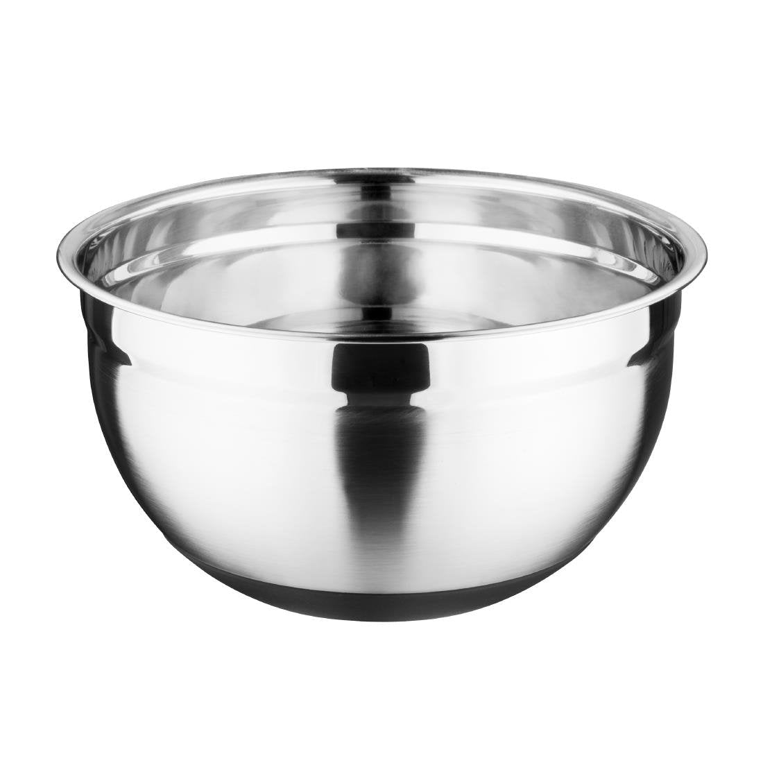 Vogue Mixing Bowl St/St with Silicone Base - 5Ltr 169fl oz GG022 - Whisk Hospitality - GG022