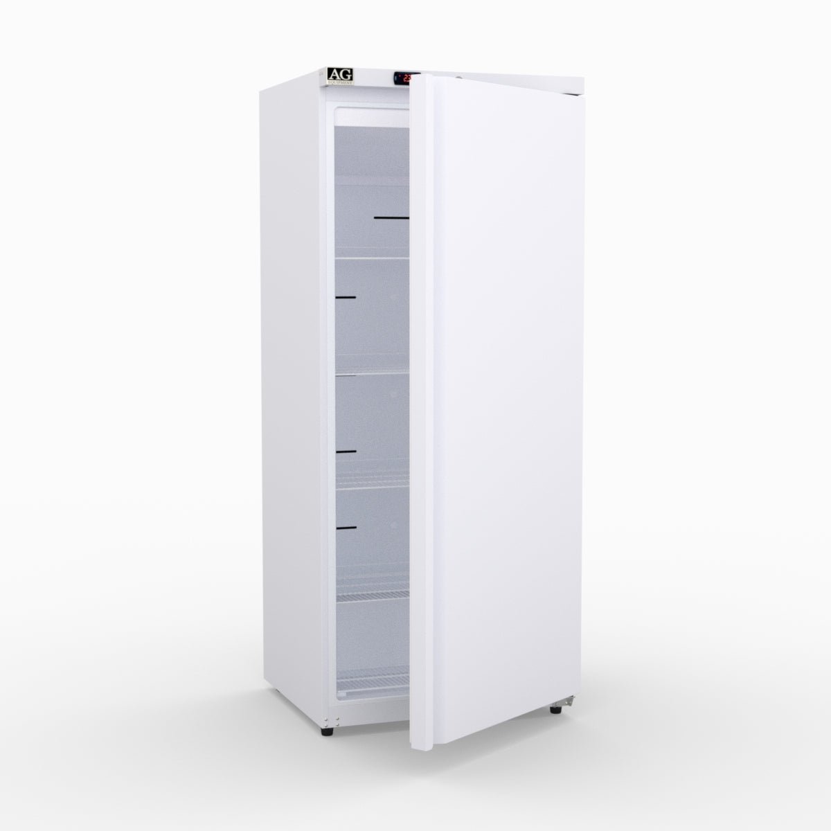 AG 600L Upright Single Door Ventilated Fridge R600V - Whisk Hospitality - R600V