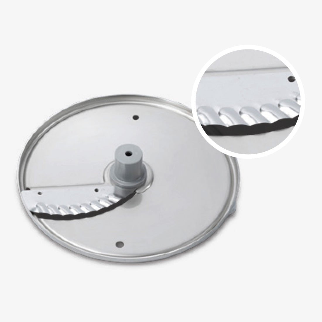 Dito Sama P4U Stainless Steel Wavy Slicing Disc 5mm DS650219 - Whisk Hospitality - DS650219