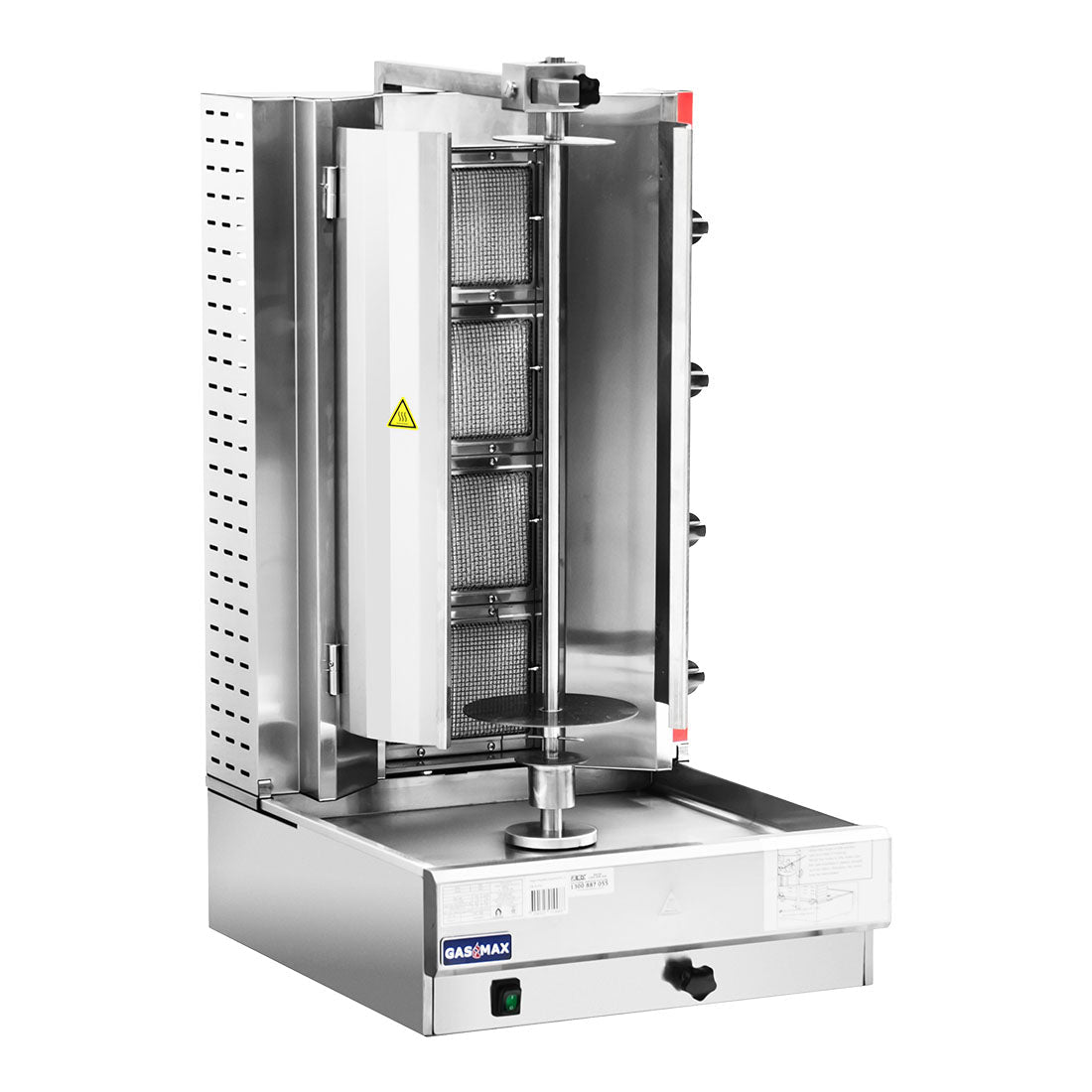 GasMax Semi - automatic 4 Burner NG Kebab Machine KB - 4 - Whisk Hospitality - KB-4