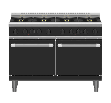 Waldorf Bold Rnb8826G 1200Mm Gas Range Static Oven - Whisk Hospitality - RNB8826G