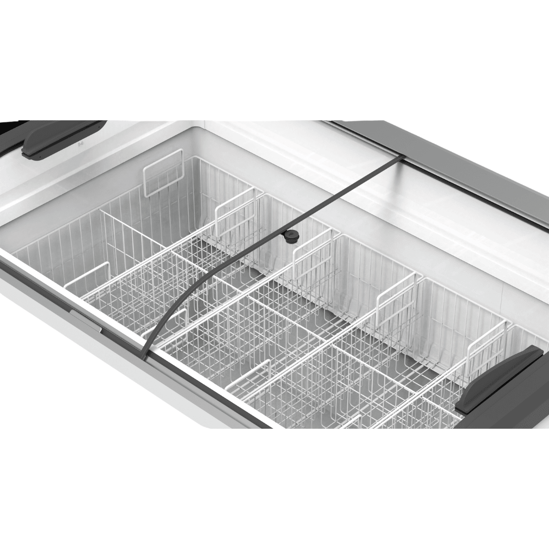 Thermaster Heavy Duty Supermarket Glass Sliding Lid Freezers 306L - SD - 306K - Whisk Hospitality - SD-306K