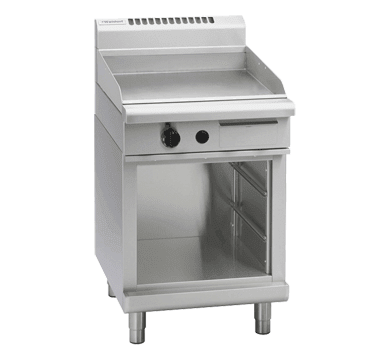 Waldorf 800 Series Gpl8600G Cb 600Mm Gas Griddle Low Back Version Cabinet Base - Whisk Hospitality - GPL8600G-CB