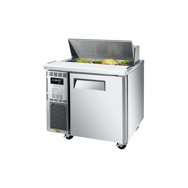 Turbo Air 1 Door Salad Prep Fridge with Hood 900mm KHR9-1-N - Whisk Hospitality - KHR9-1-N