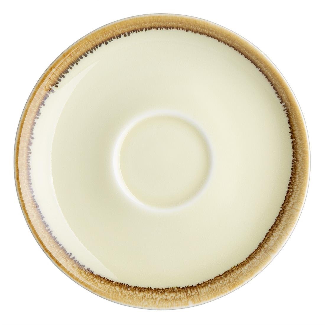 Olympia Kiln Sandstone Saucer (For GP332) - 160mm (Box 6) GP333 - Whisk Hospitality - GP333