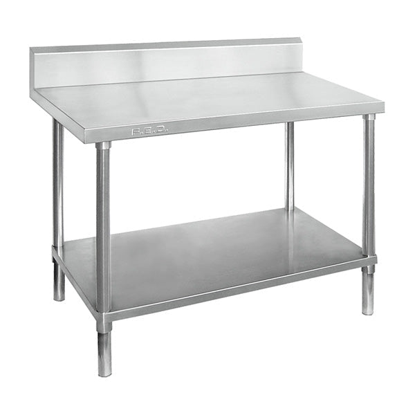 WBB6 - 0900/A Workbench with Splashback - Whisk Hospitality - WBB6-0900/A